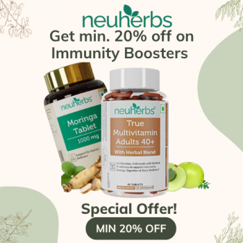 Get min 20% Off on Immunity Boosters