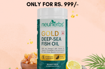 GOLD Deep-Sea Fish Oil for Rs 999 Only