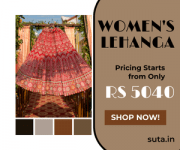 Women's Lehanga Starts From Rs 5040