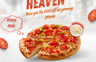 Get Rs.100 Off on Pizza Orders