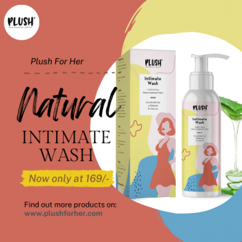 Get 10% OFF on Plush All Natural Intimate Wash