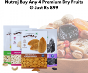 Nutraj Buy Any 4 Premium Dry Fruits @ Just Rs 899