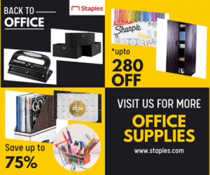 Staples Discount Coupons