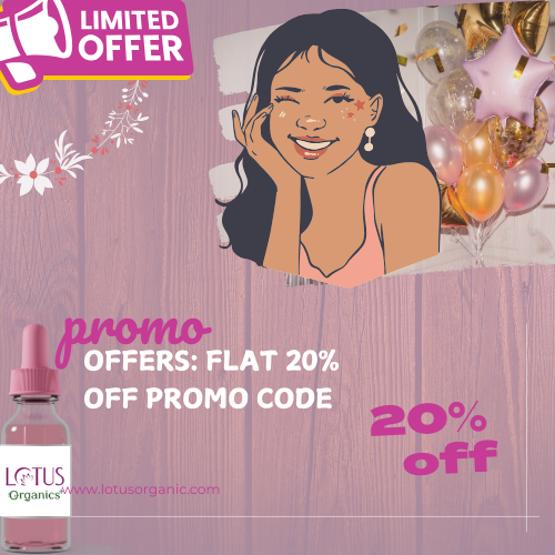 Lotus Organics: Flat 20% Off Promo code