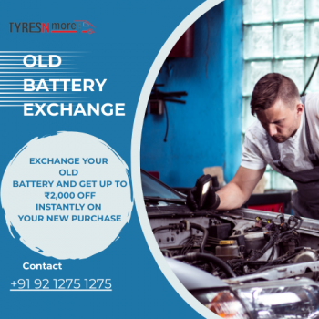 Get upto Rs. 2000/- off on old battery exchange