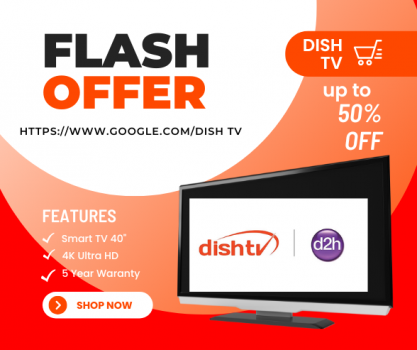 dish TV- up to 50% off offer
