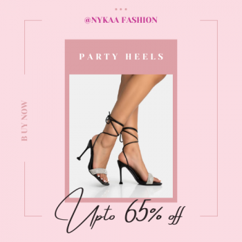 Nykaa Fashion upto 65% off on Party Heels