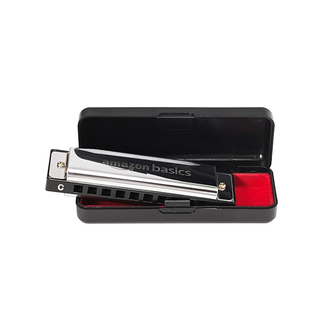 Amazon Basics Key C Alloy Harmonica with Case Upto 59% OFF Coupon Code & Updated Discount List On Amazon