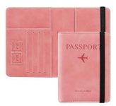 Map Design Passport Holder Cover – PU Leather Travel Wallet for Passports, Cards & Boarding Passes