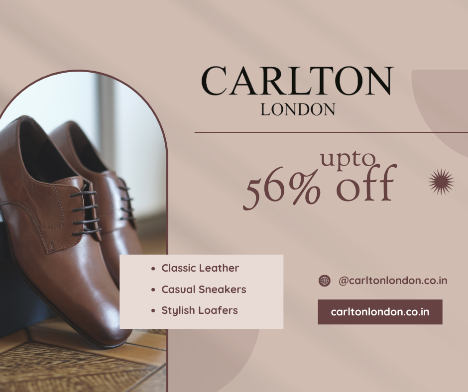 ⚡ Carlton London discount Men’s Shoes Steal — 56% OFF!