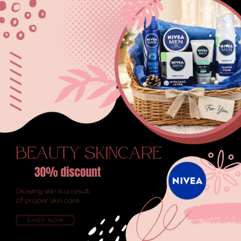 Nivea–Min 30% Off On Beauty Products