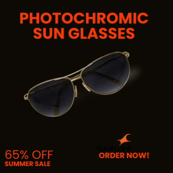 Flat 65% Off On Selected Sunglasses.