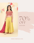 70% OFF on all products – SITEWIDE OFFER