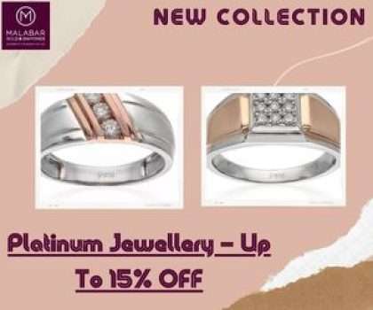 Malabar Platinum Jewellery – Up To 15% OFF