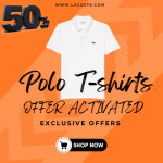Lacoste Get 50% OFF On Polo T-shirts