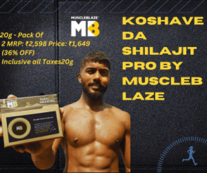 Koshaveda Shilajit Pro by MuscleBlaze 30% OFF