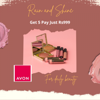 AVON-Rain and Shine🌧️Get 5 pay just Rs999