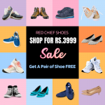 Shop for Rs.3999 And Get A Pair of Shoe Free
