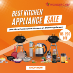 Get Rs. 200 Off on Wonderchef Cookware, Tools & Appliances