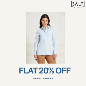 Salt Attire-Flat 20% Off on Women's Tops, Shirts, Pants & More