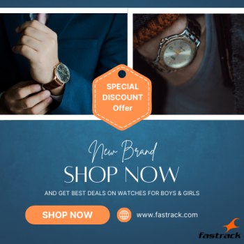 Fastrack- Shop Now to Get best deals on Watches for Boys & Girls