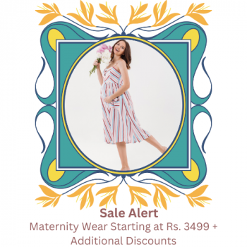 I Wear My Style Sale On Maternity Wear Starting at Rs. 3499 + Additional Discounts