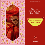 Sarees Starting At Rs 1399 | All Users