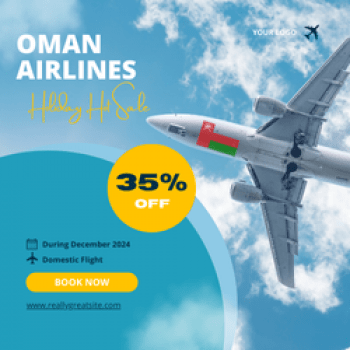 Oman Air: Exclusive Deals Save Up to 35% on All Routes!"