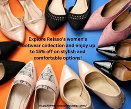 Relaxo- Women's Footwear collection up to 15% off