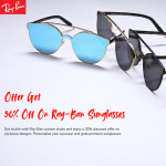 Ray-Ban - Custom Styles Discount Offer Get 30% Off