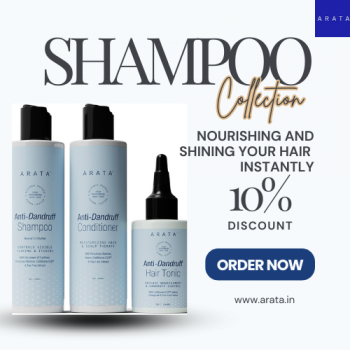 Arata- Flat 10% OFF On Anti Dandruff Products