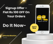 Signup Offer - Flat Rs 100 OFF On Your Orders