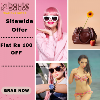 Haute Sauce-Sitewide Offer : Flat Rs 100 OFF On All Orders