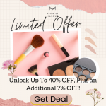 House of Makeup -“SITEWIDE OFF: Get  40% OFF + Extra 7% OFF”