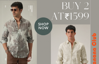 Slip On Sale – Buy 2 Topwear @ ₹1599