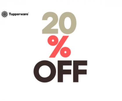 tupperwarte Get Upto 20%OFF