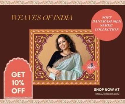 Save 10% on our Traditional Banarasi Silk Sarees – Shop Today on stylecaret