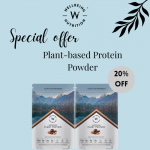 Wellbeing Nutrition- Get 20% OFF On Plant-based Protein Powder