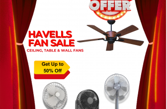 Havells Fan Sale – Get Up to 50% Off on Ceiling, Table & Wall Fans