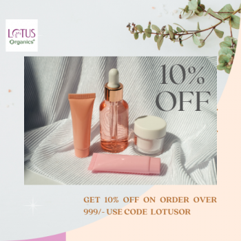 Get 10% Off On Order over 999/- Use Code LOTUSOR