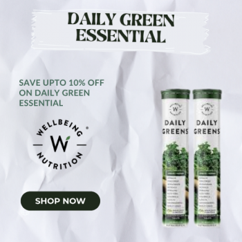 Wellbeing Nutrition- Save 10% On Daily Green Essentials