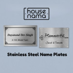 Stainless Steel Name Plates Starts From Rs. 599.