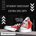 cromostyle Student Discount – Extra 12% OFF!