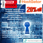 Hostgator Protect Your Site Sitelock Deal - Get Flat 20% OFF