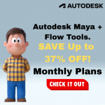 Up to 37% Off Autodesk Maya + Flow Monthly Deal