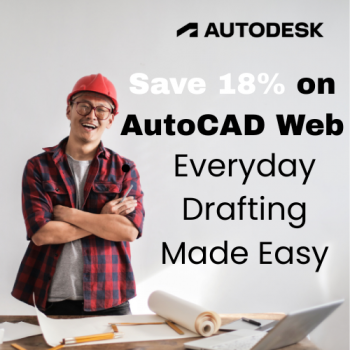Save Up to 18% Monthly on Autodesk AutoCAD Web Plans