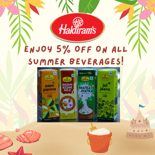 Enjoy 5% OFF on All Summer Beverages!