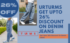 URturms Get Upto 26% Discount On Denim Jeans