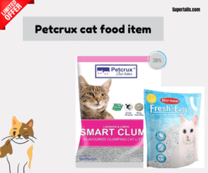 Petcrux cat food items upto 38% OFF