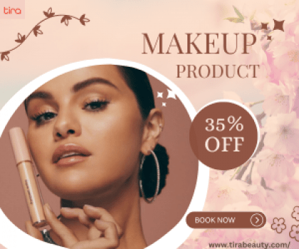 Tira - 35% on branded makeup products